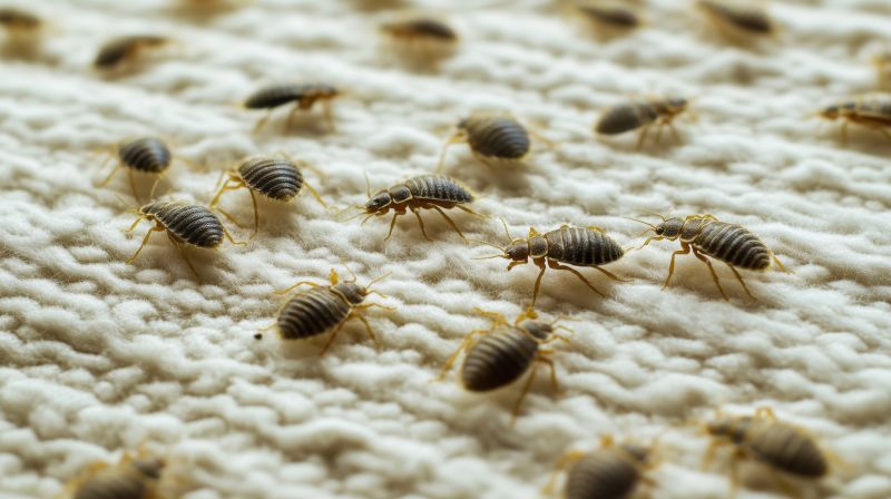 Bed Bugs in Cracks