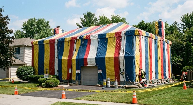 Tent Fumigation in Naperville, IL